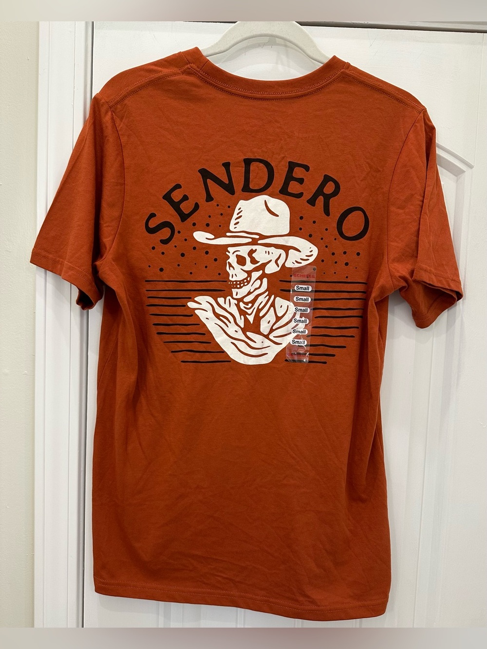 Sendero Provisions Co. Orange Graphic Tee NWT small